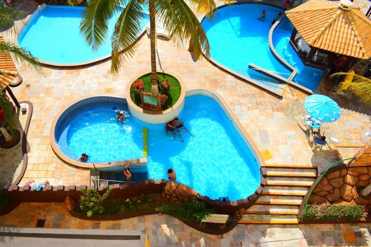 Flats Proximo Ao Shopping Singapura - Pode Descer Com Bebidas Para O Park Aquatico 1105 Apartment กัลดัสโนวัส ภายนอก รูปภาพ